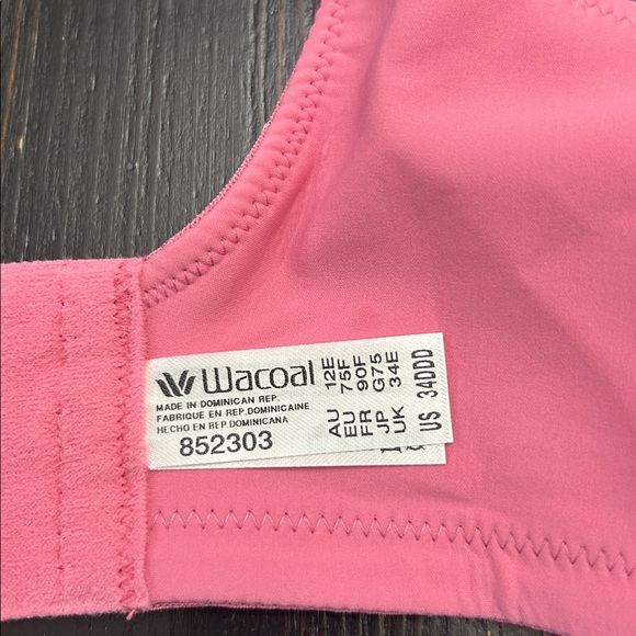 Wacoal Women's Back Appeal Unlined Mid Coverage Wire Free Bra, 852303 34DDD - Picture 7 of 8